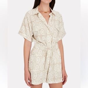 Intermix Piper Printed Poplin Romper